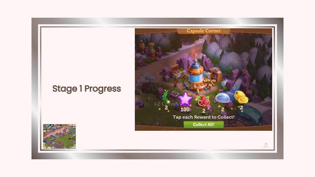 FarmVille 2: Country Escape | Time Capsule Event | Stage 1 Progress