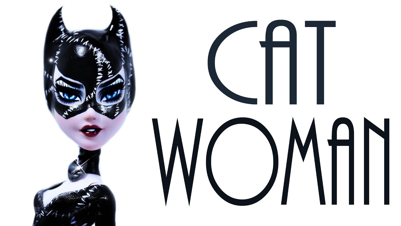 How to make a Catwoman Doll [ GOTHAM CITY SIRENS ]
