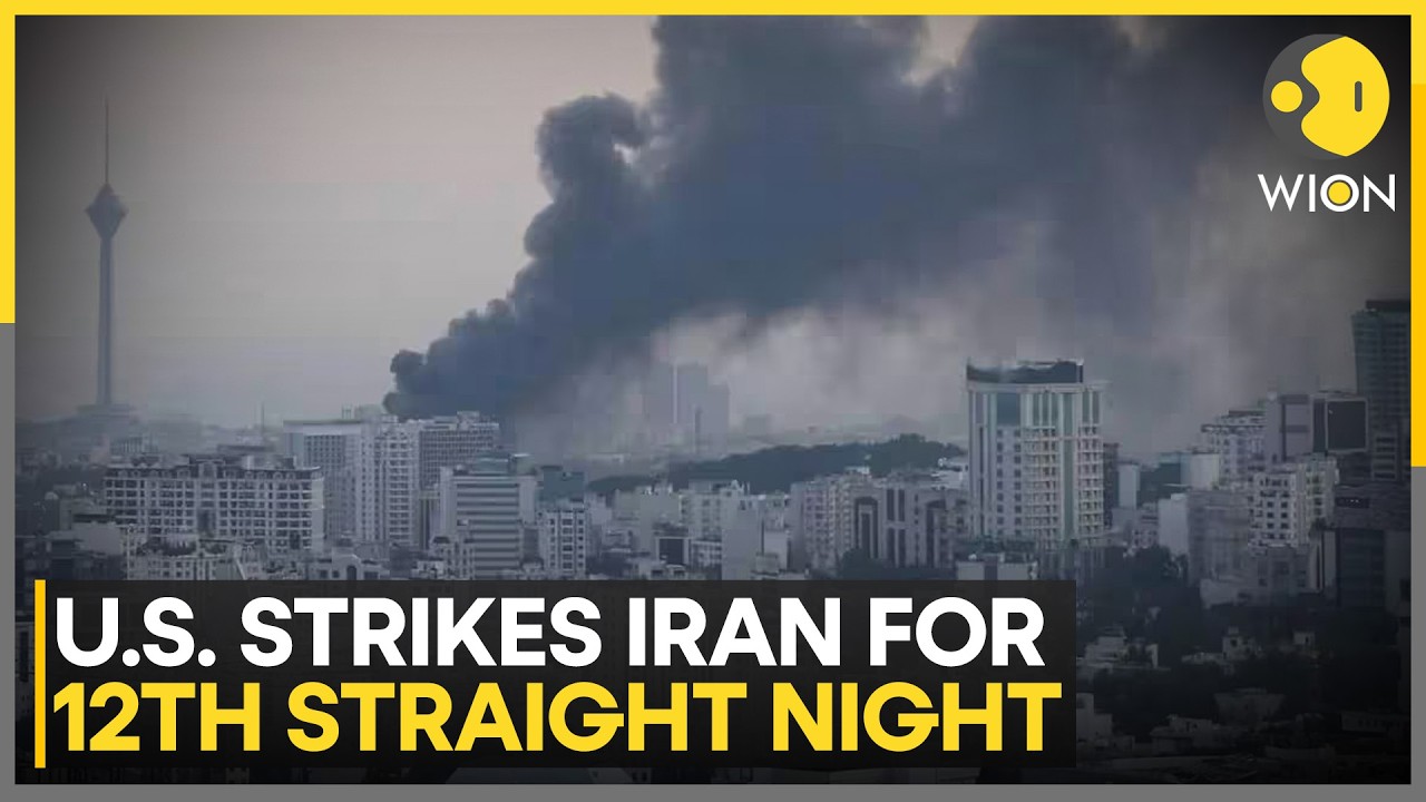 US Launches New Wave Of Strikes On Iran Military Targets | WION News