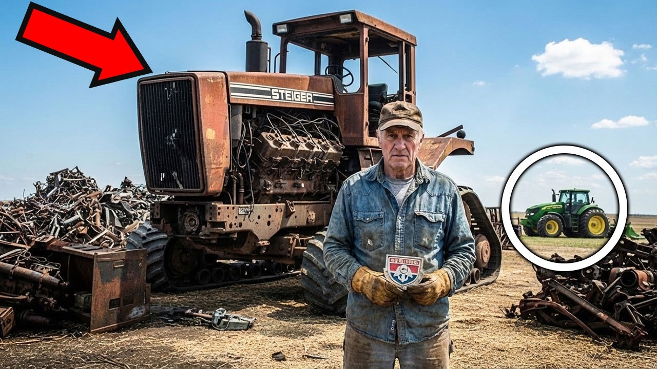 Giant Steiger Sent to Scrap &mdash; Paid-off Old Iron Silenced the Bank Instead