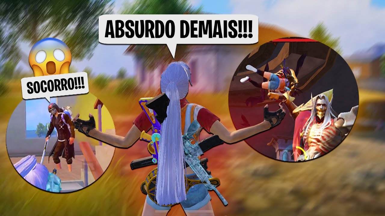 ENCONTREI UMA LENDA ABSURDA NO PUBG MOBILE! ft.@BizarroFPS