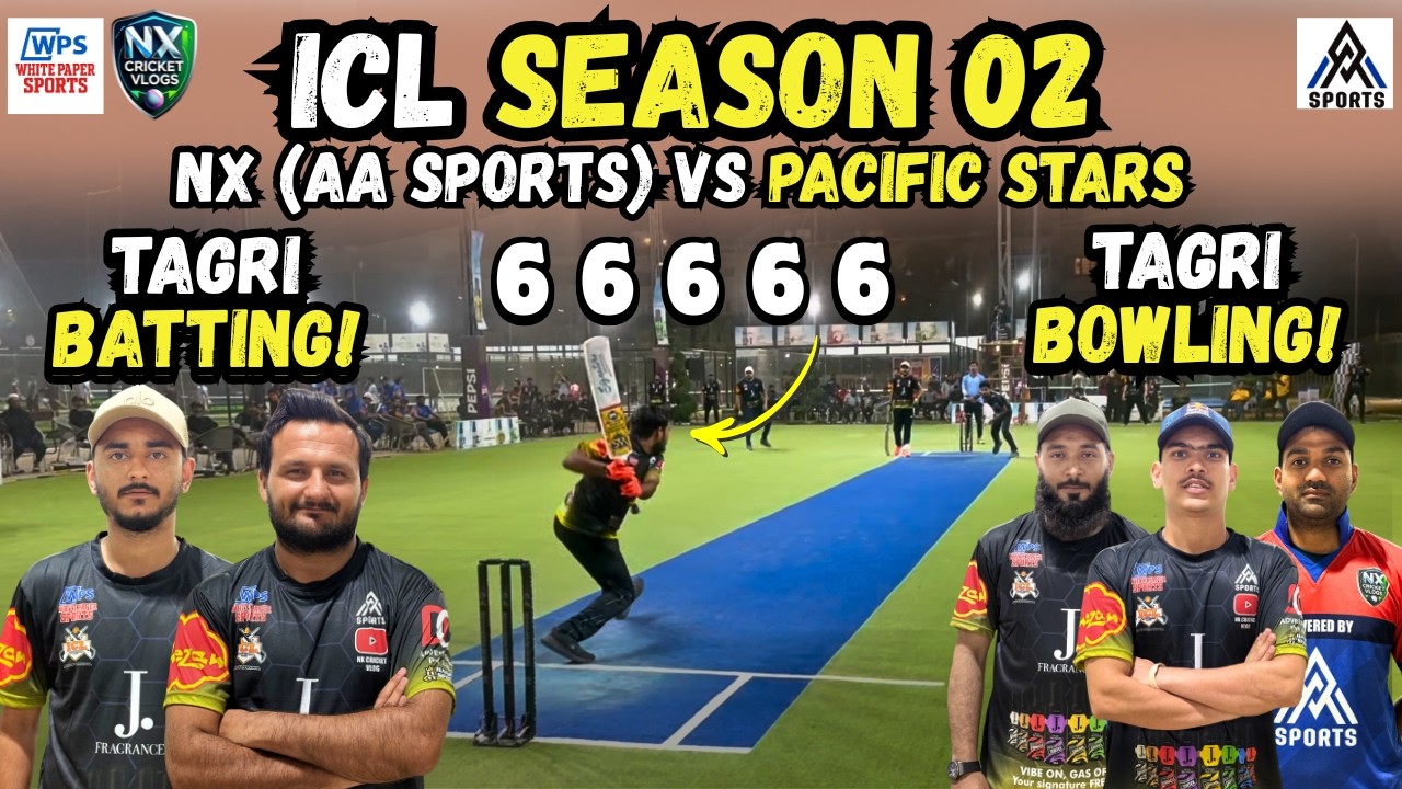 NX Team 01 vs Pacific Stars 😍 Intense Battle! | ICL Season 02 Match 02