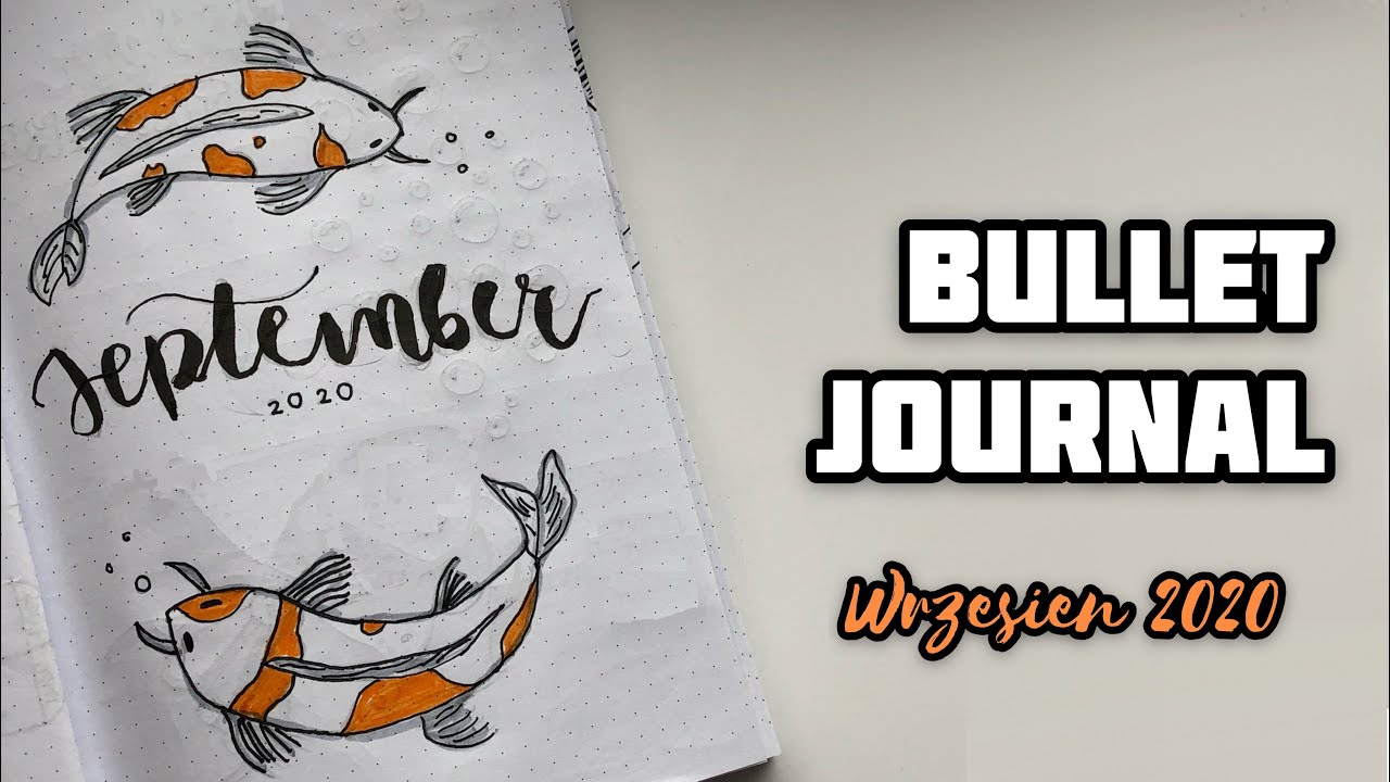 Bullet Journal Wrzesień 2020 | Zaplanuj ze mną wrzesień