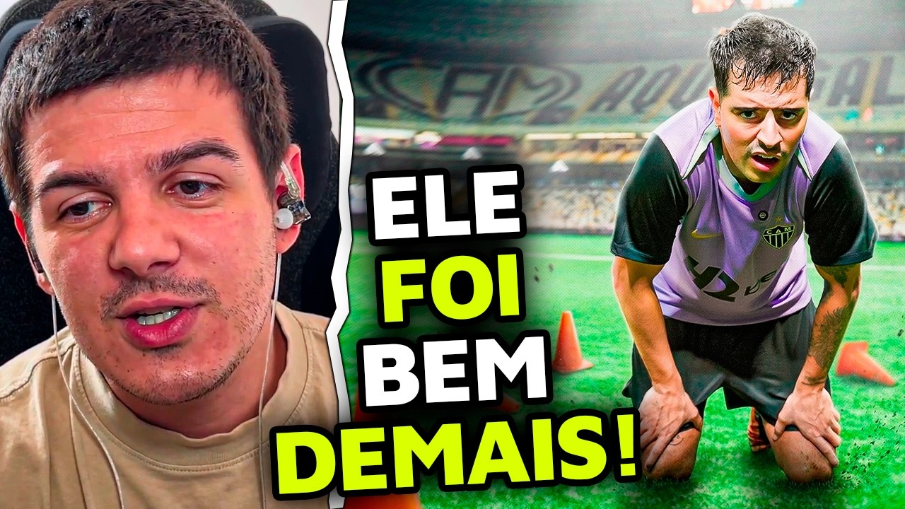 CORINGA VIROU JOGADOR PROFISSIONAL POR UM DIA E FOI BEM! - wardi REACT!