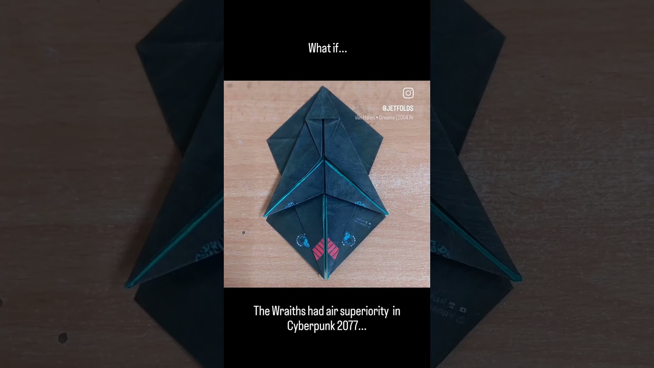 What if... The Wraiths had air superiority in Cyberpunk 2077 Jayson Merrill's Wraith from "Warigami"