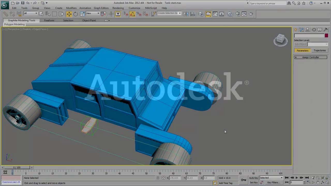 3ds Max Animation Techniques - Part 1 - Animating Tank Treads