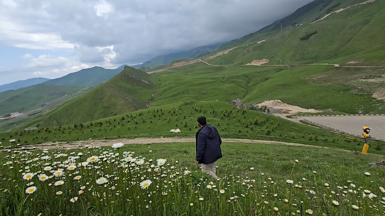 الجزء2 اذربيجان جبل شهداغ تلفيرك قوبا Azerbaijan @binshubair #Quba @bnshubair