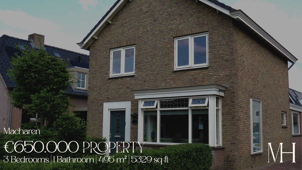 Inside a €650.000 Charming Home in Macharen, Noord-Brabant