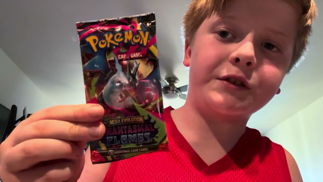 Opening Mega Evolution Phantasmal Flames Pokemon Elite Trainer Box 