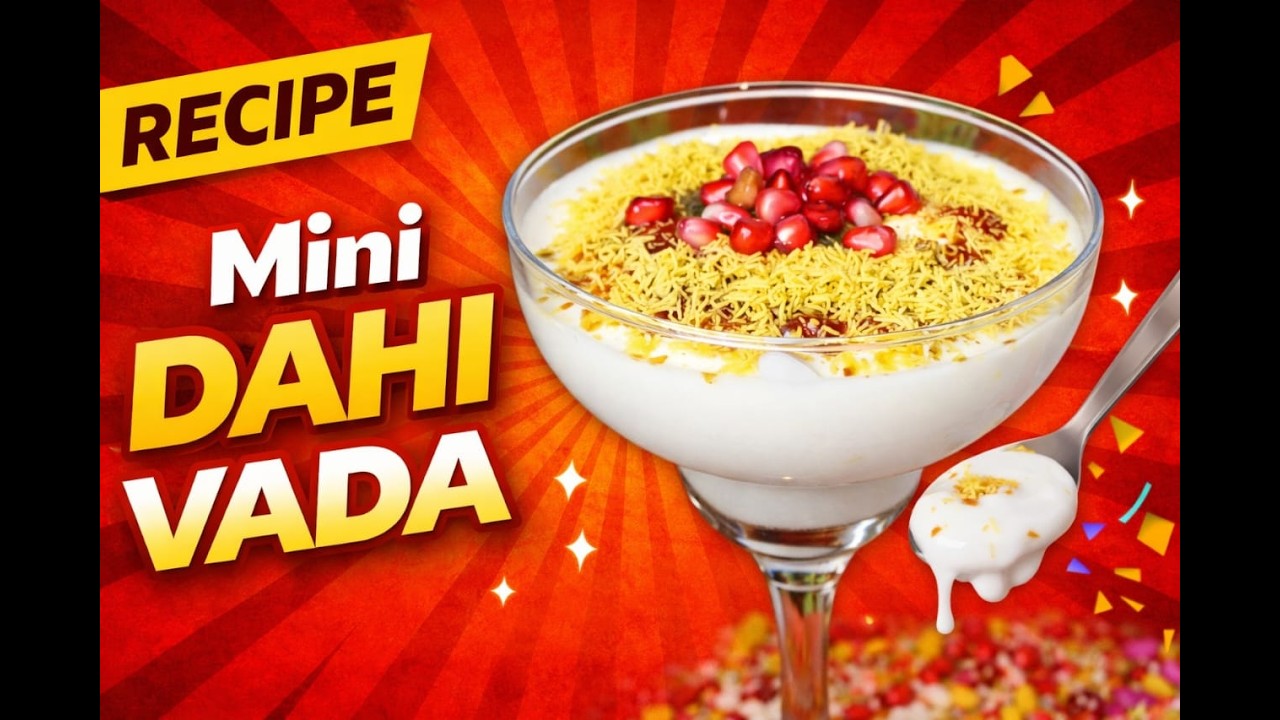 छोटे-छोटे मिनी दही वड़े | पार्टी और त्योहार के लिए परफेक्ट | Mini Dahi Vada| #holispecial #dahivada