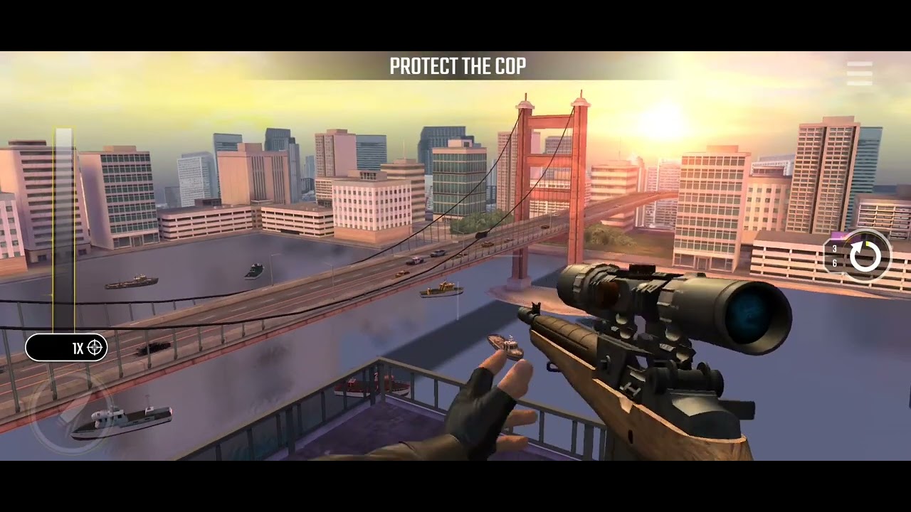 Pure Sniper Z16 Mission 29 BridgeHead Protect The Cop