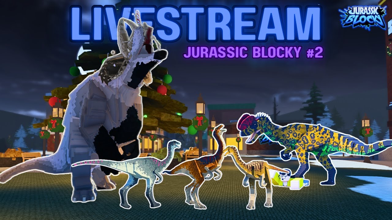 Jurassic Blocky Livestream #2!