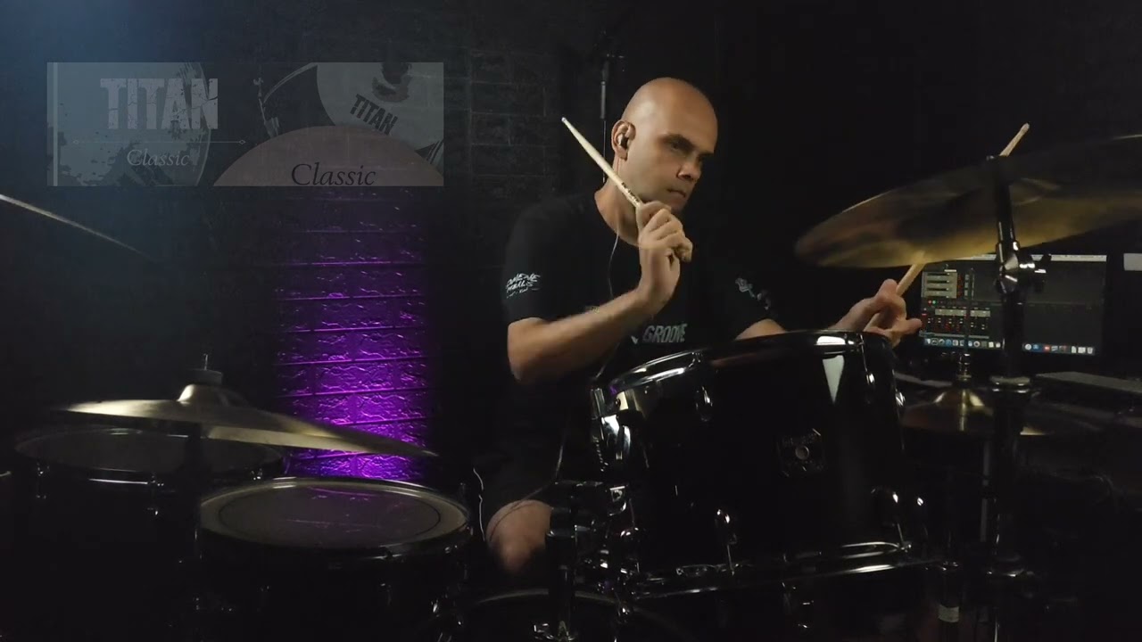 Pratos Titan Cymbals - Classic - Carlos Groove