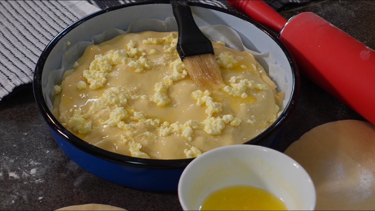 Miris i ukus prave seoske domaćinske pite | Real Rustic Village-Style Cheese Pie from Scratch