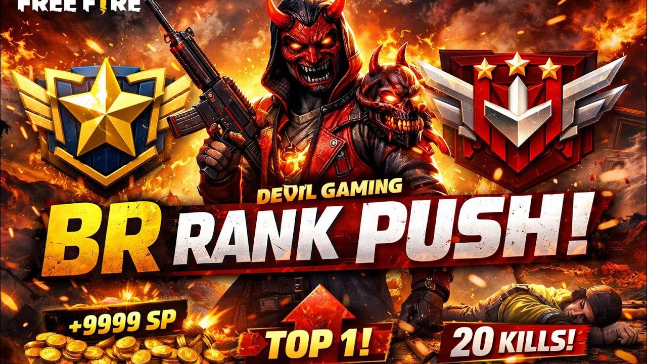 FREE FIRE RANK PUCH