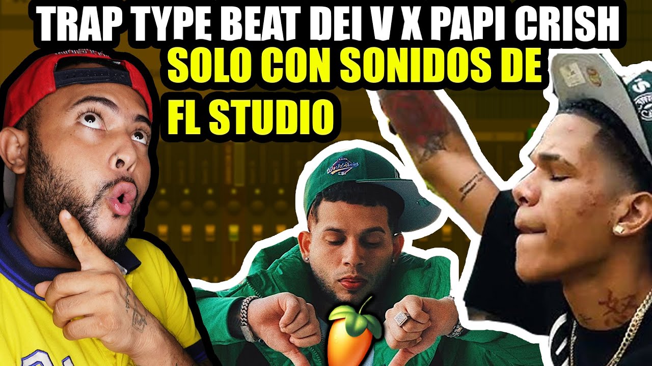 ✅ COMO HACER UN BEAT DE TRAP  TYPE DEI V X PAPI CRISH X ANDY R | ACI2DALEAPLAY 🔥🔥