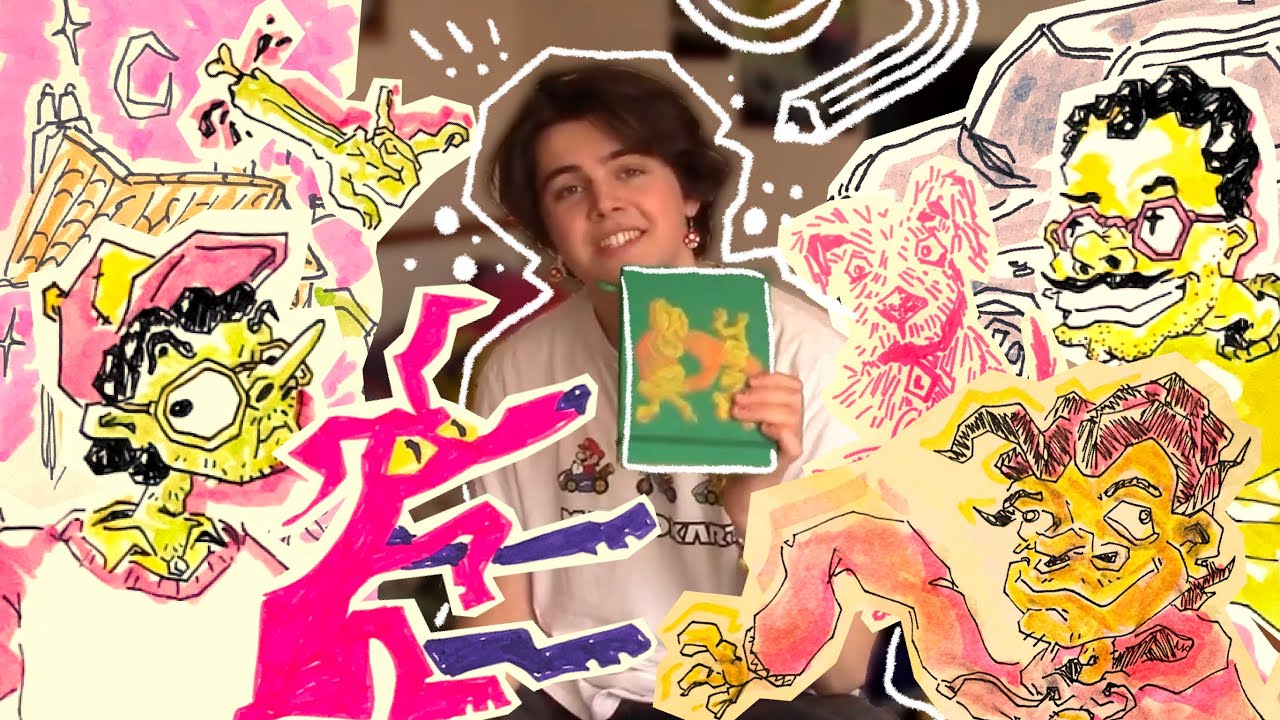 a tour of my very sketchy sketchbook