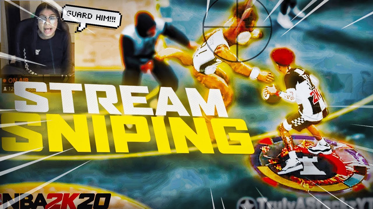 I decided to stream snipe my own clan member! NBA2K20 I got kicked from Truly Blessed I’M SORRY😢