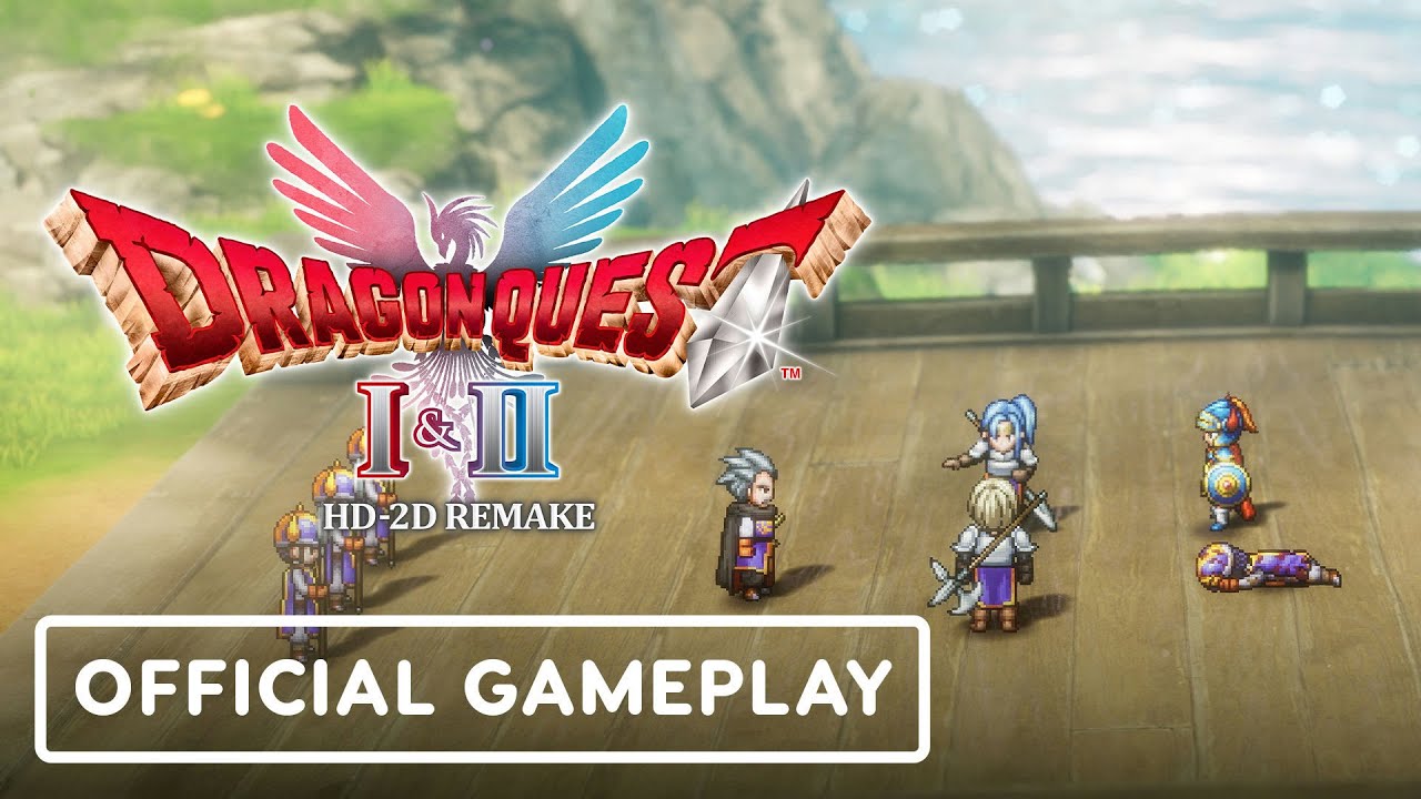 Dragon Quest I & II HD-2D Remake: Rescuing Princess Gwaelin Gameplay