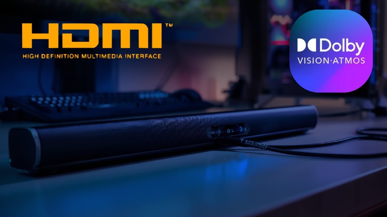 Cómo conectar tu BARRA DE SONIDO a tu PC por HDMI y tener Dolby Atmos 