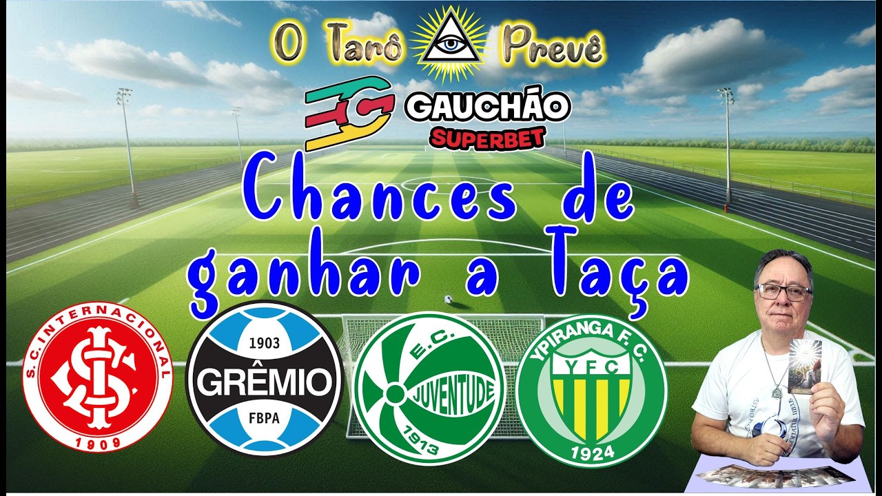 Tarô Prevê   GAUCHÃO   As chances dos times de ganhar a Taça