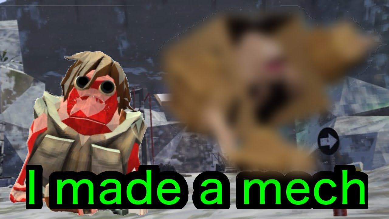 I built a mech￼ in animal company!