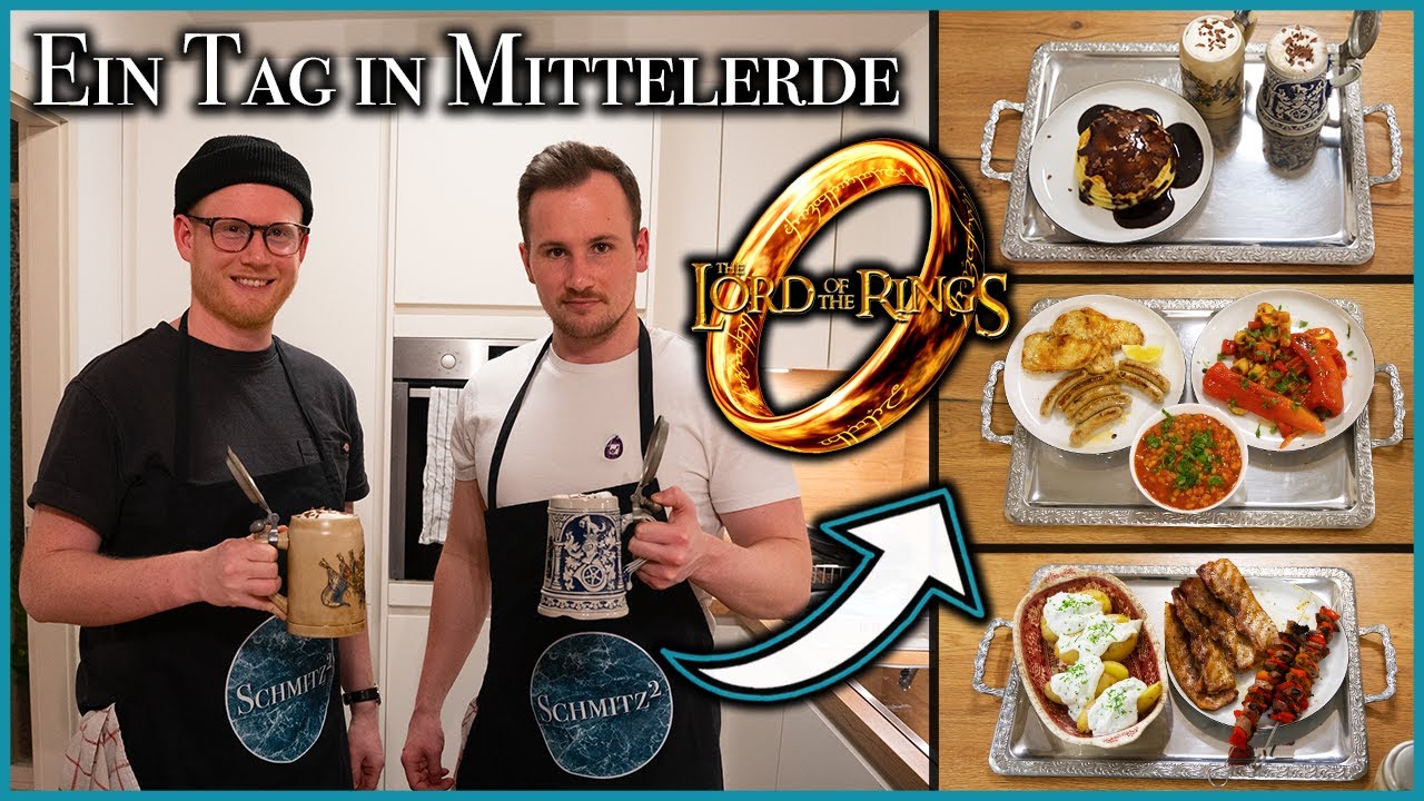 Ein Tag essen wie bei der Herr der Ringe in Mittelerde! | Schmitz²
