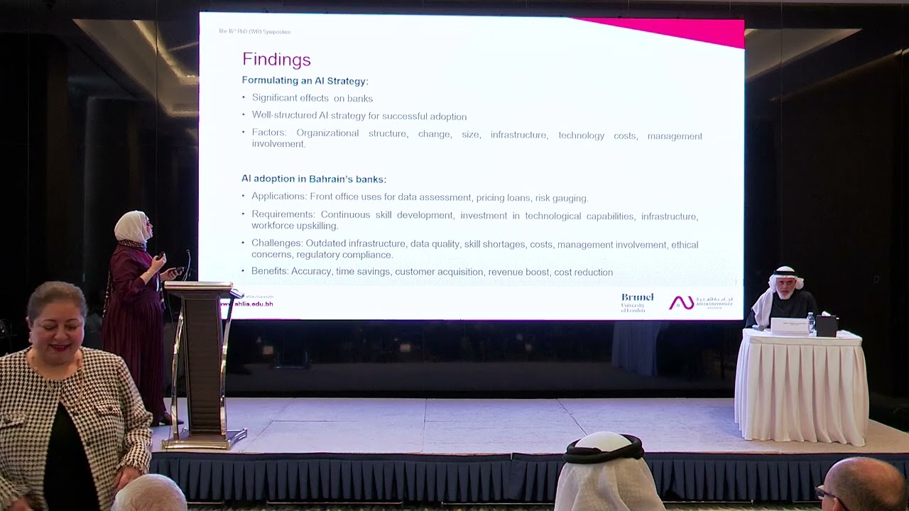 16th PhD(WR) Doctoral Symposium   |  Utilization of Artificial Intelligence in the Banking Sector