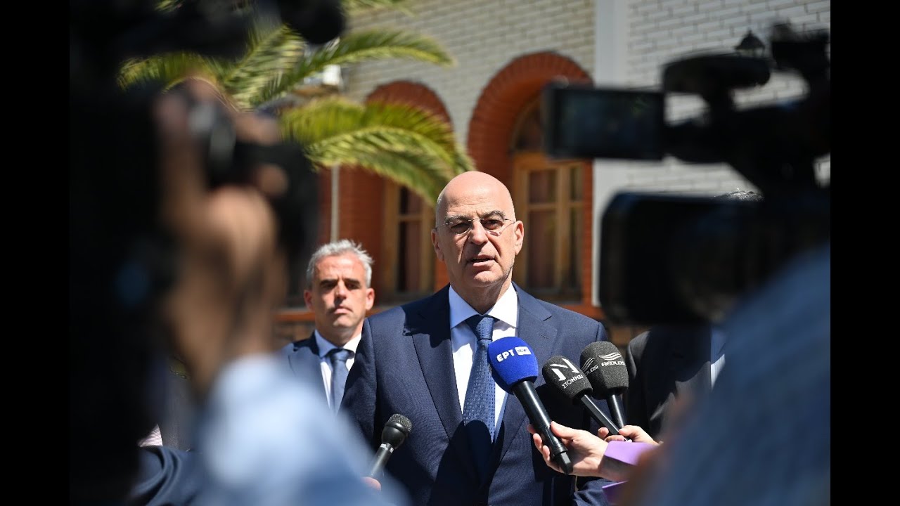 Επίσκεψη στη Λέσβο | Δήλωση Ν. Δένδια