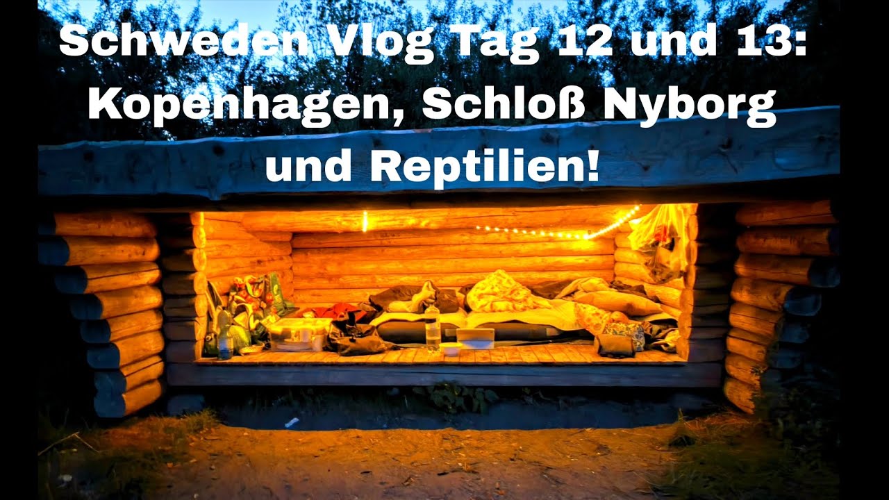 Schweden und Dänemark Vlog: Kopenhagen, Schloß Nyborg und Reptilien! #outdoors #sweden 