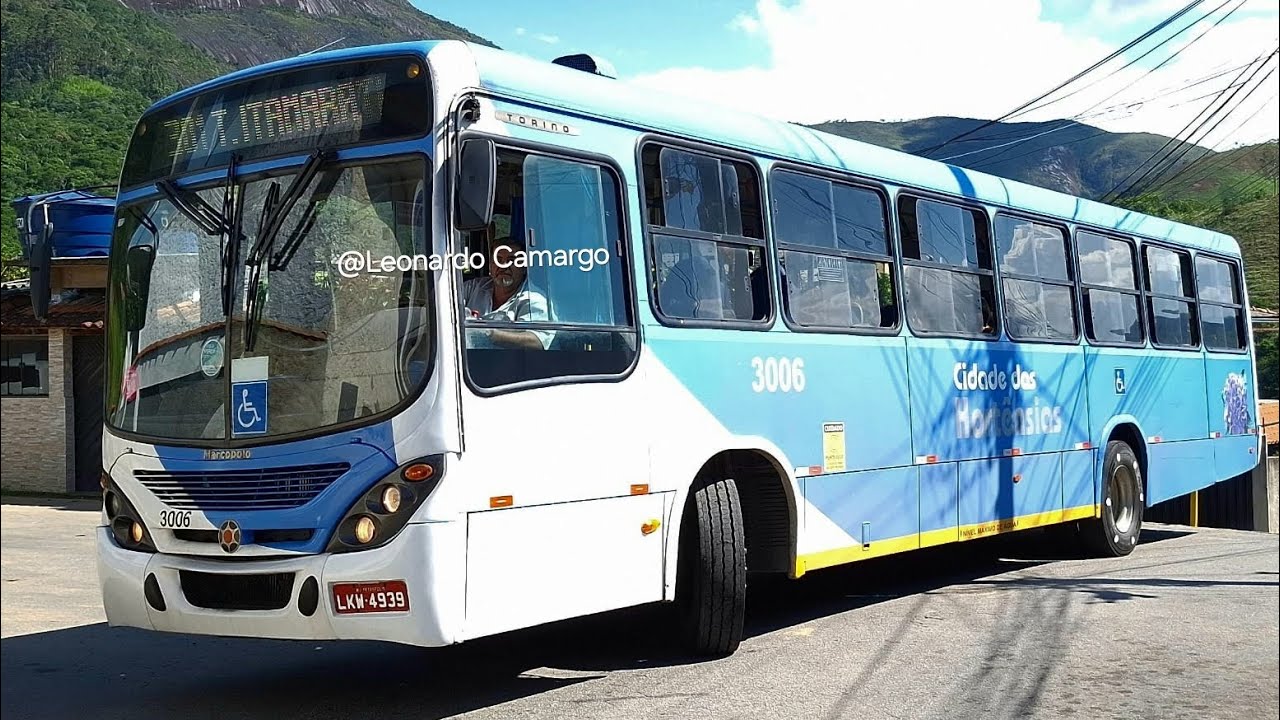 Linha: 301 Terminal itamarati X Loteamento Samambaia com o marcopolo Torino 2007 (Carro 3006)