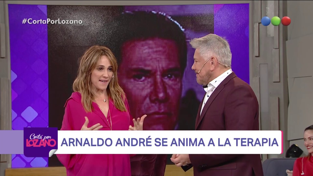 Arnaldo André en el diván de Vero - Cortá por Lozano 2018