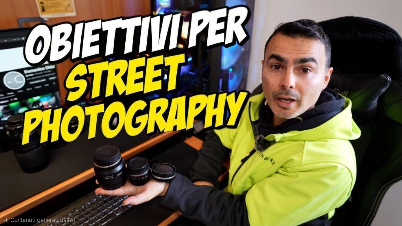 I miei obiettivi per Street Photography (economici)