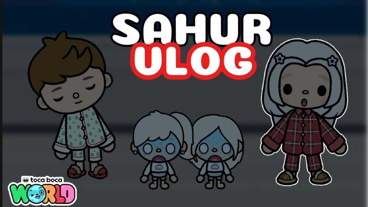 Toca World ile sahurr!!!🌙🕌📿 Çocuklarla sahur? /Toca Lena