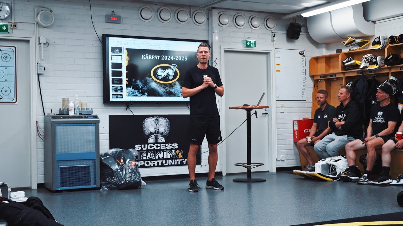 Kärppälauma ensimmäistä kertaa Raksilassa kaudella 24-25 💛🏒