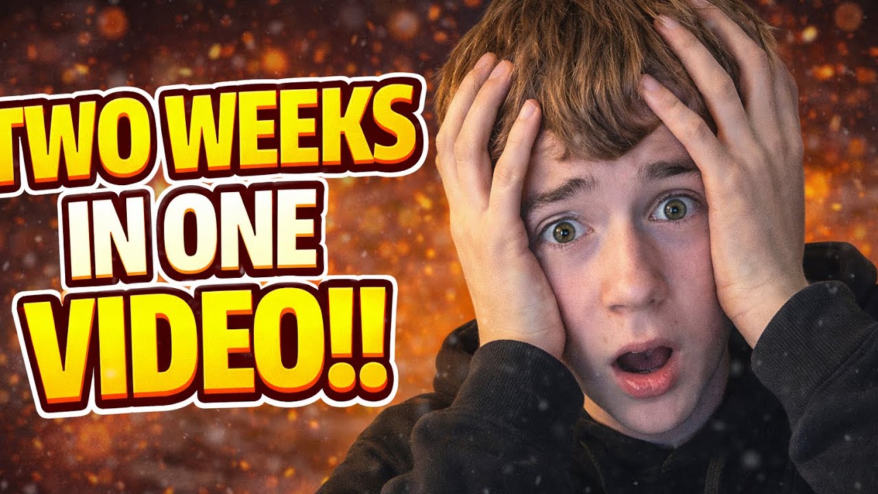 I Tried to Fit TWO Weeks Into One Video