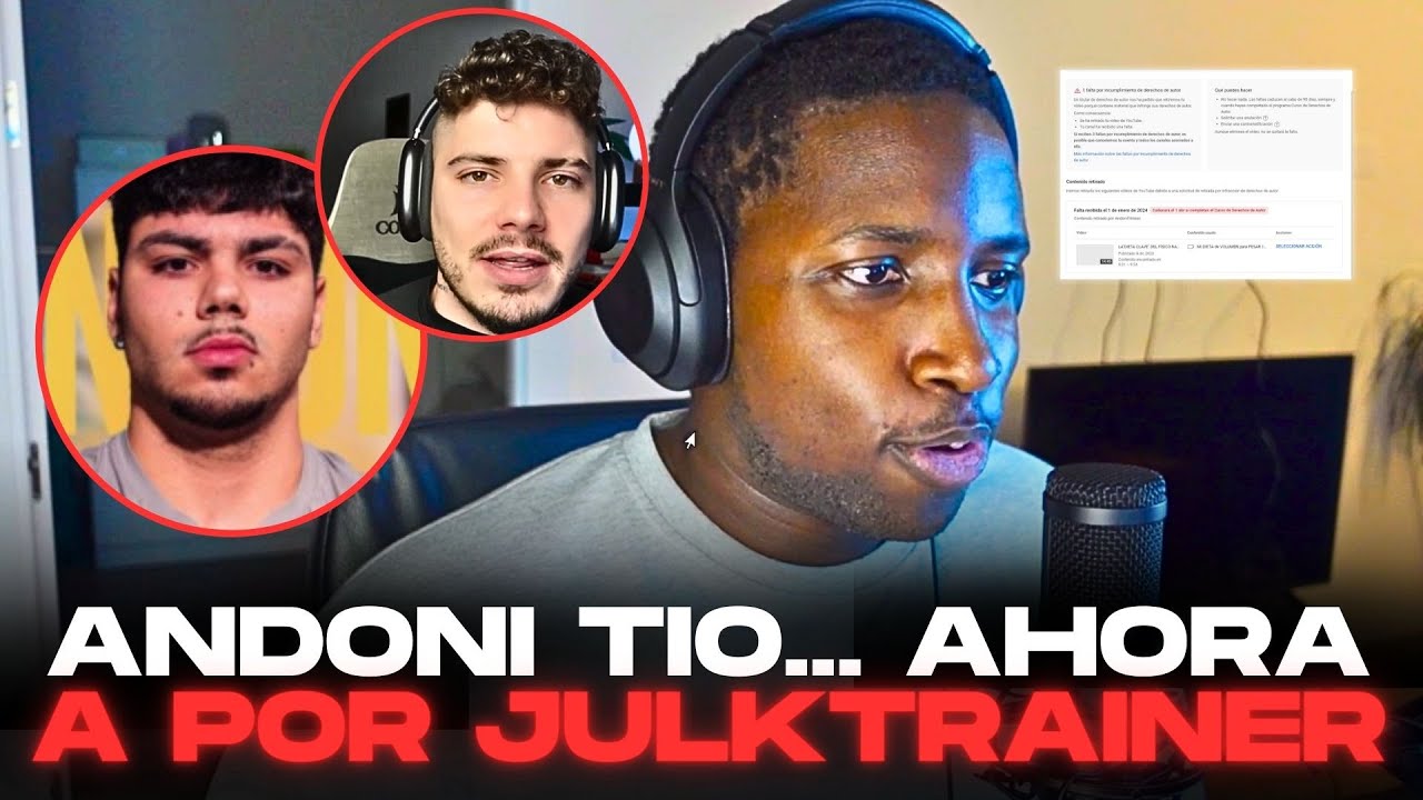 ANDONI NO SE CANSA Y VA A POR JULKTRAINER