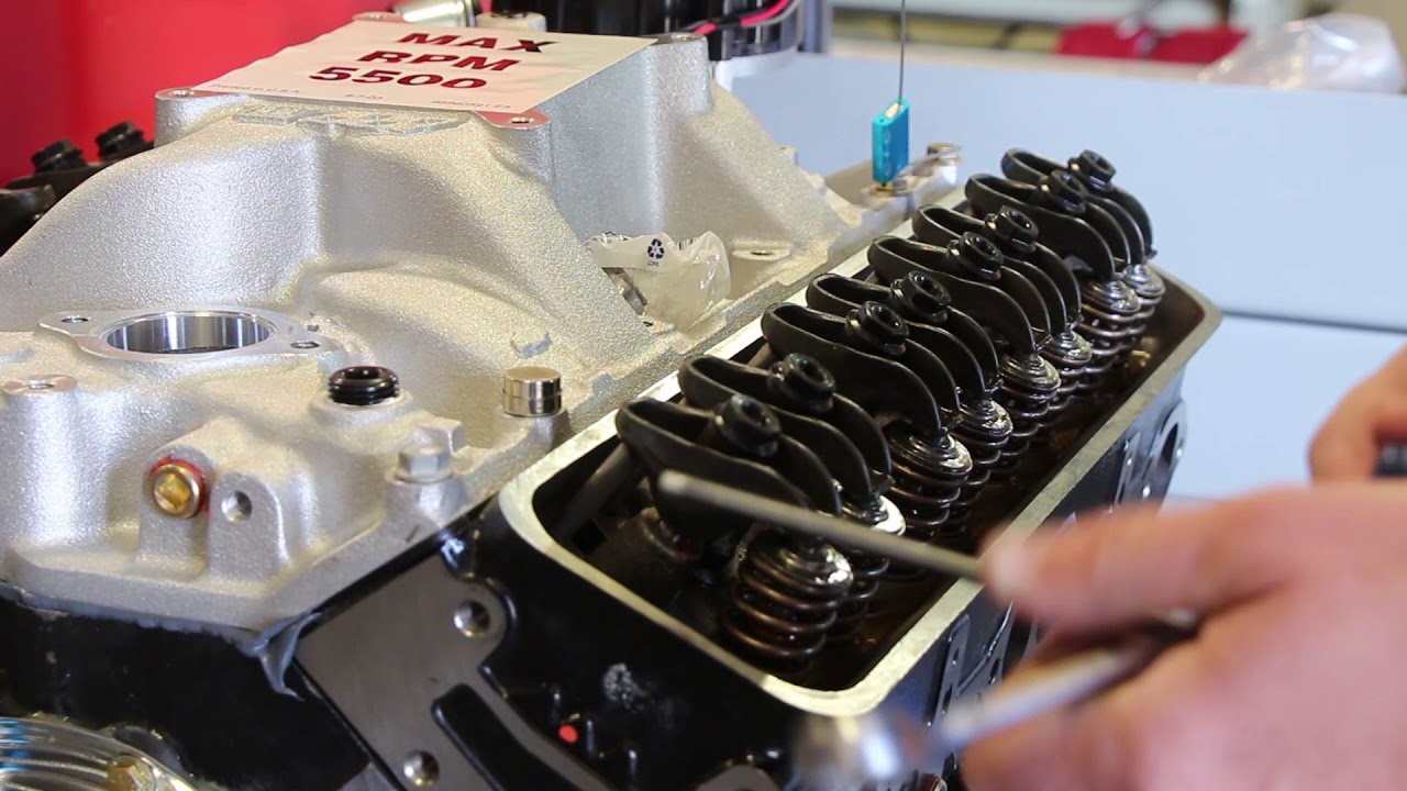 Setting Valves 602 and 604 Crate Engines