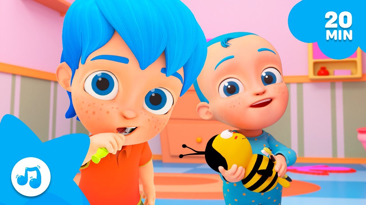 ¡Hora de aprender! 💙 Rutinas | Canciones Infantiles (20 min) | La Familia Blu