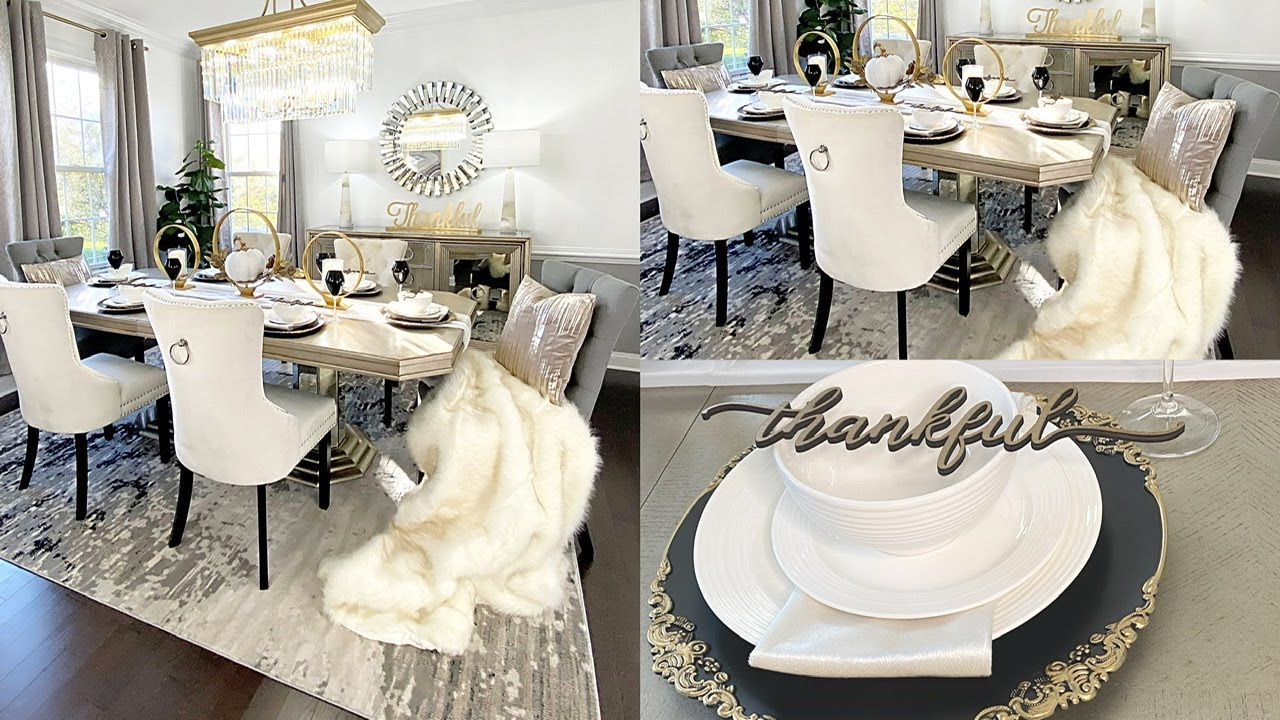 NEW! DINING ROOM DECORATING IDEAS | GLAM DINING ROOM REFRESH