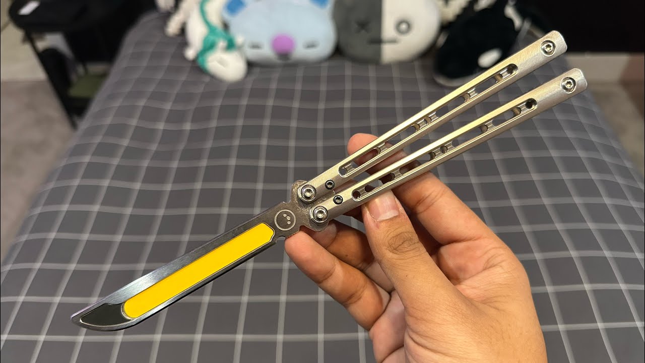 A Wonderfully Designed Balisong Trainer - Jimpy Designs Mashin 