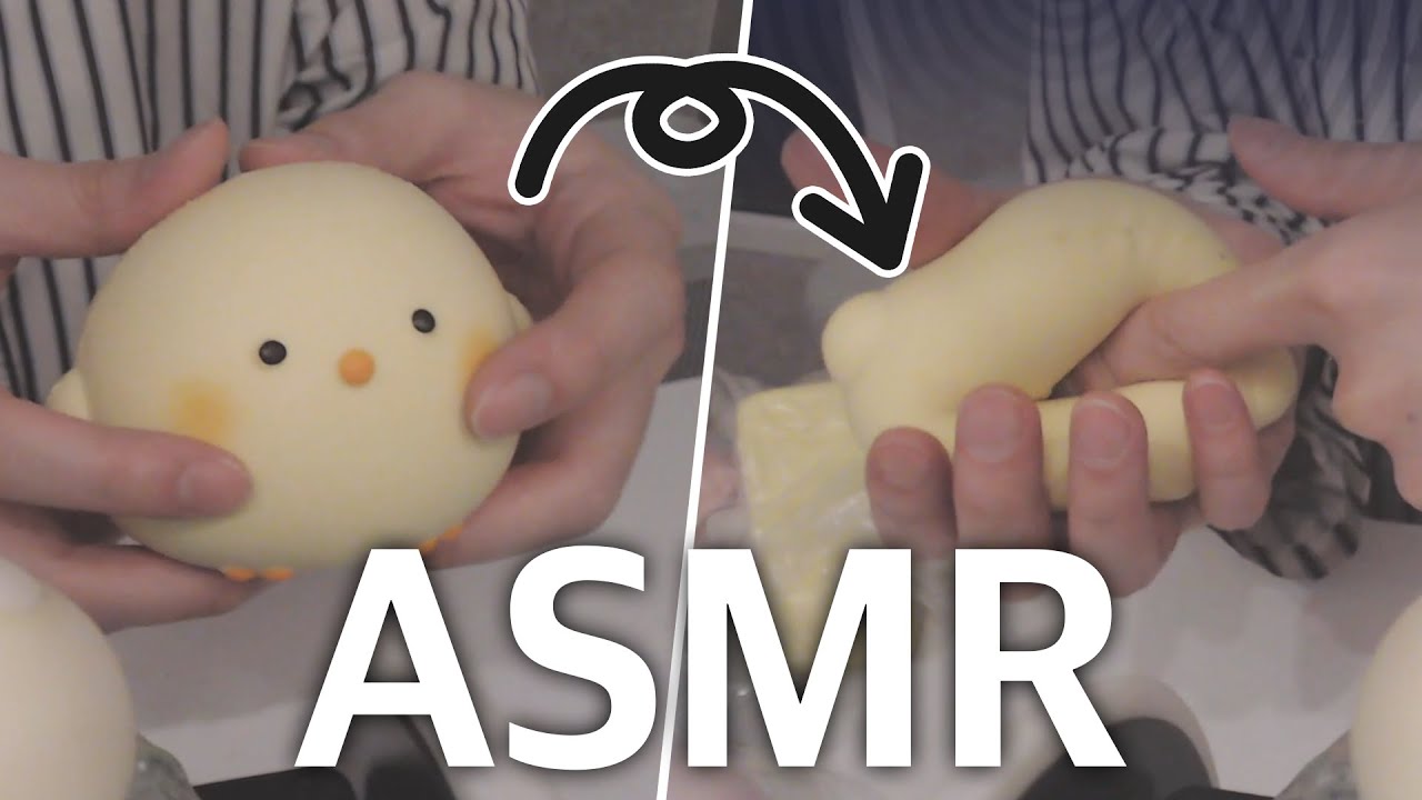 😴말랑쫀득 스퀴시 만지는 반캠 ASMR