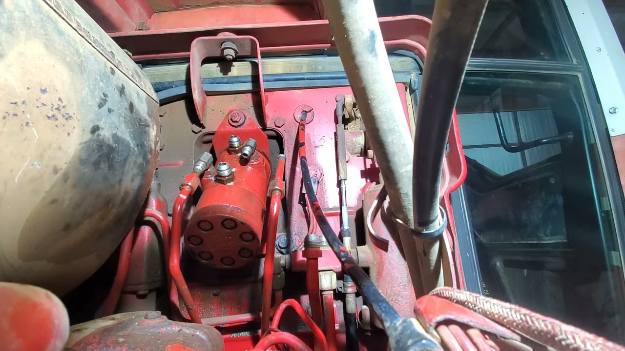 Reinstalling the Hand Steering Pump