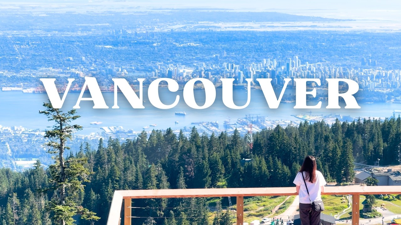 【Vlog】カナダ・バンクーバー観光🇨🇦 自然と絶景を楽しんだ3日間 🌿 スタンレーパーク・ディープコーブ・キャピラノ吊り橋・グラウスマウンテン⛰️③