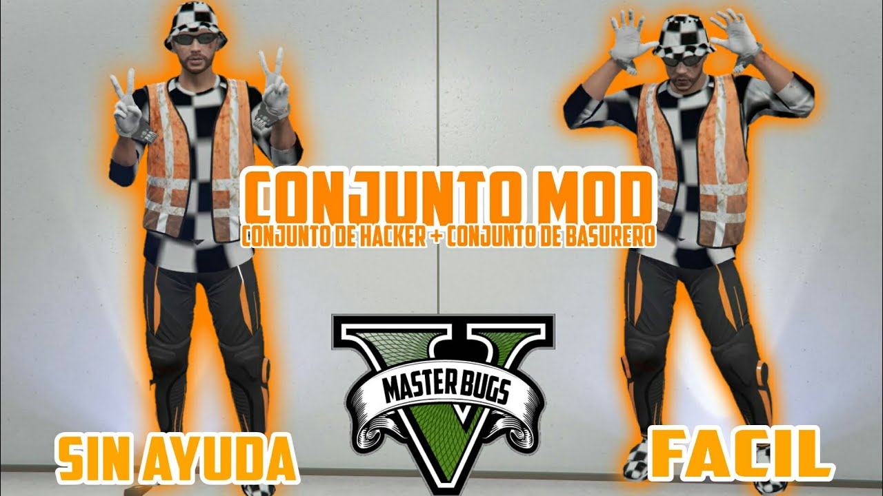 CONJUNTO MOD | HACKER + BASURERO | *SOLO SIN AYUDA* | PS4 | Xbox One | GTA 5