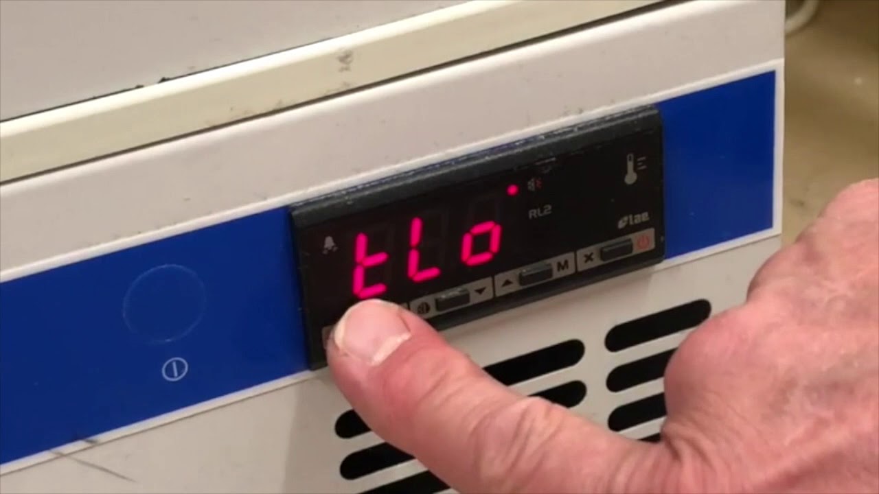 ELHT Fridge Three temperature read and reset