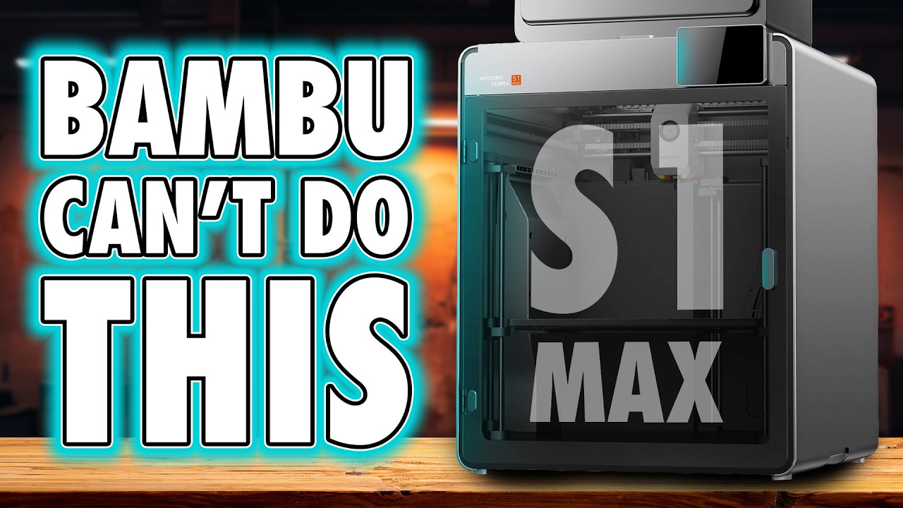 Is Size Really Important? - Anycubic Kobra S1 Max Review
