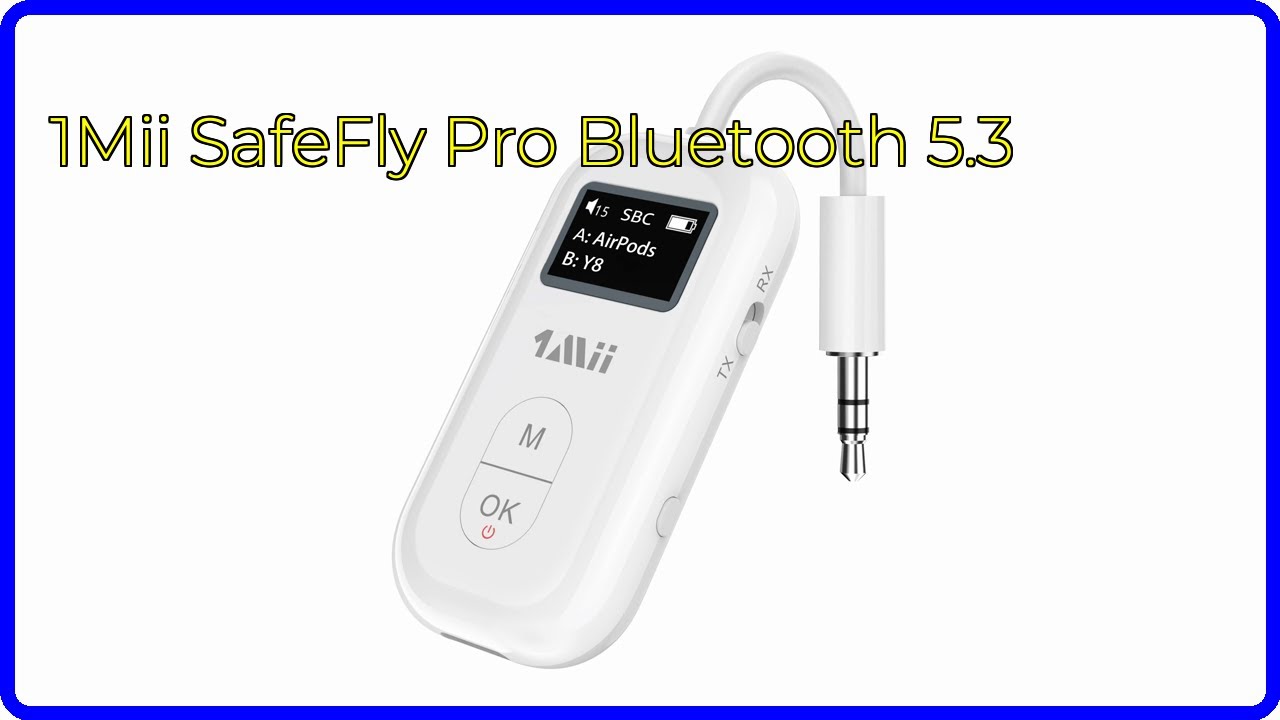 REVIEW (2026): 1Mii SafeFly Pro Bluetooth 5.3. ESSENTIAL details.