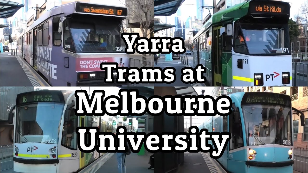 Yarra Trams at Melbourne University