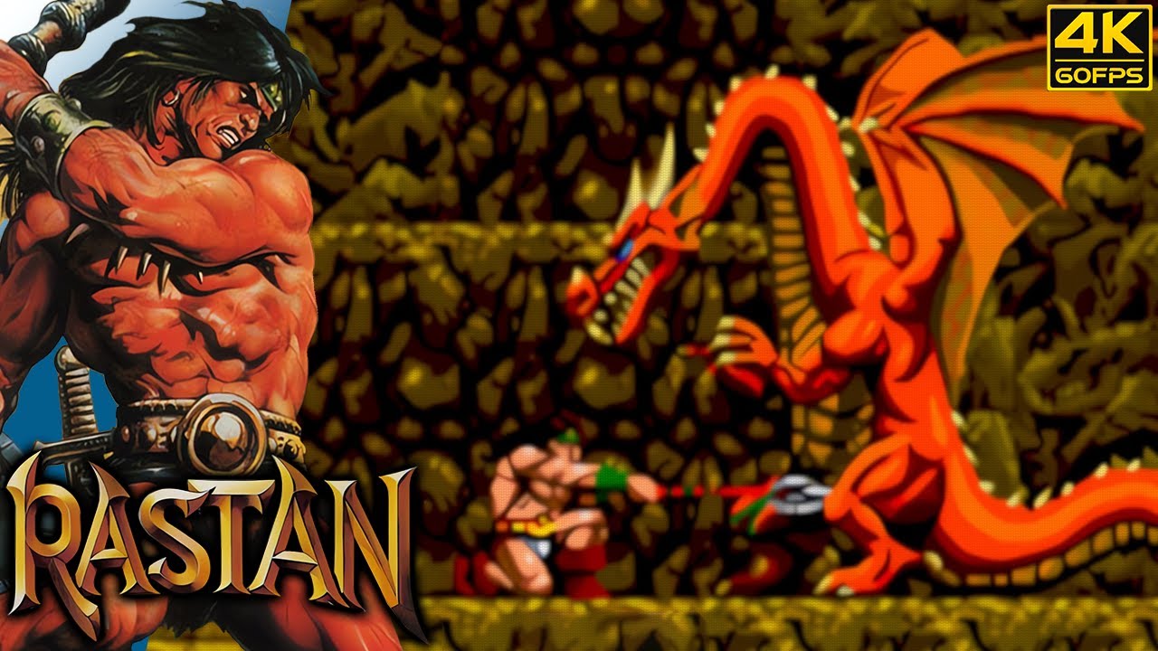 Rastan (Arcade / 1987) 4K 60FPS